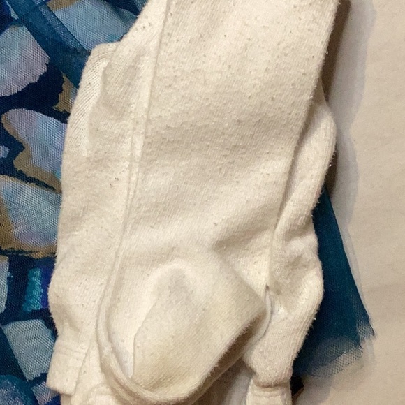 GYMBOREE GIRLS BLUE PURPLE WHITE TULLE DRESS SZ.12/18M - Picture 7 of 8